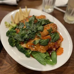 Chili Fish with Jasmine Rice