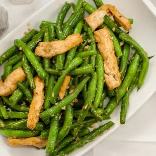 Garlic String Beans Tofu