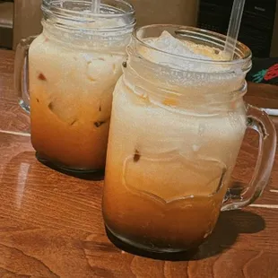 Thai Iced Tea with Coconut Milk