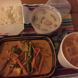 Thai Iced Tea with Coconut Milk