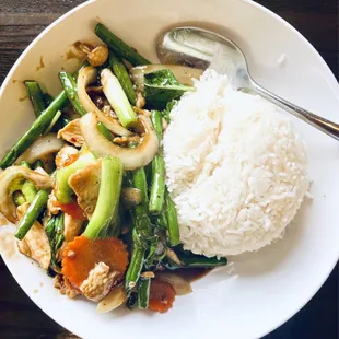 Kra Pao with chicken
