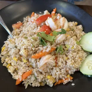 Shrimp fried rice