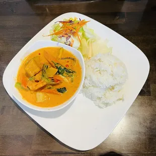 Pumpkin Curry with Shrimp