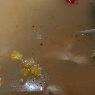 Coconut chicken soup