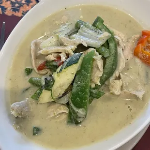 Green Curry chicken