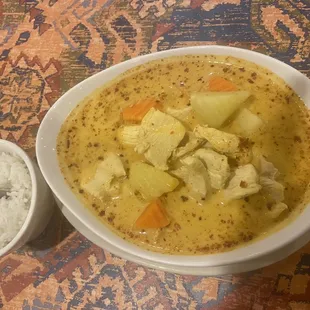 Yellow Curry with chicken