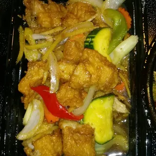 Pad Ginger Fish