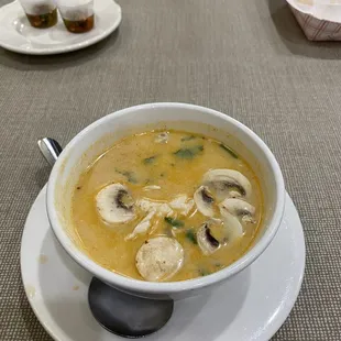 Coconut Milk Soup (Tom Kha)