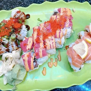 Left to Right : Shoya, Red Dragon, Lemon Fish