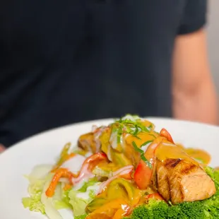 52. Salmon Panang Curry