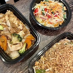 22. Pad Thai 24. Pad See Ew 21. Thai Papaya Salad