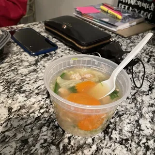 14. Clear Noodles Soup