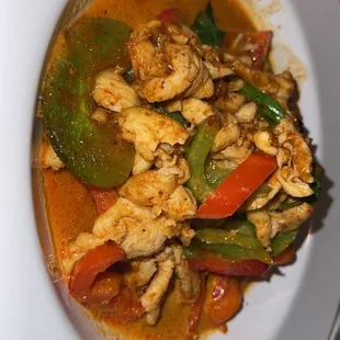 Panang Curry with chicken