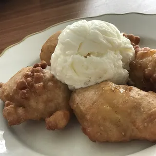 Fried Banana with Ice Cream