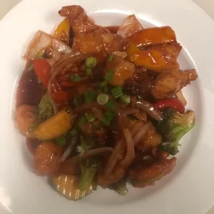 The most Delicious signature yummy dish of Thai Sticky Rice name General Toa Chicken