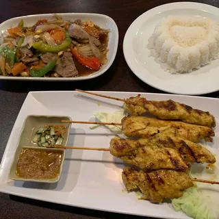 A5. Chicken Satay