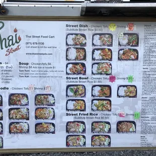 menu, sushi and sashimi