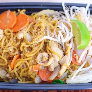 6. Sesame Yakisoba,,,,, (Choice of chicken,tofu or veggies)