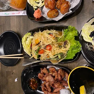 SS7. Papaya Salad with Salted Crab