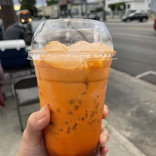 Thai iced tea