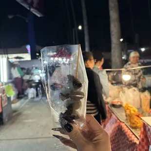 $3 grilled chicken hearts