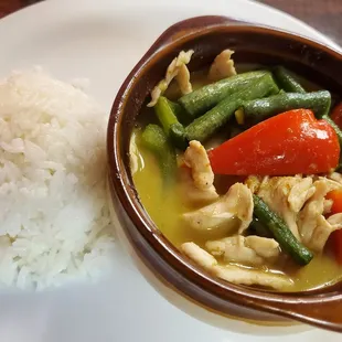 Green Curry Chicken