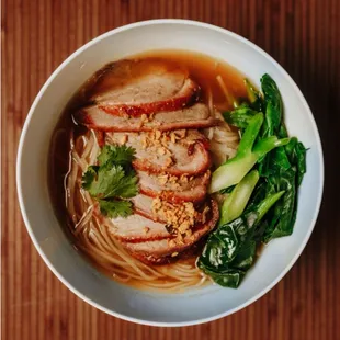 Duck noodle soup