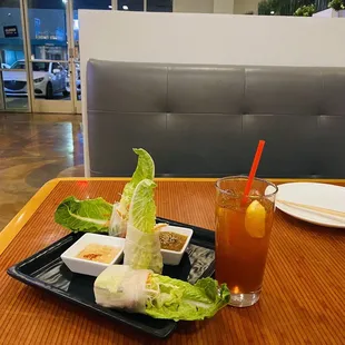 Must try Tasty, healthy wraps snacks/appetizers &amp; Special lemonade.