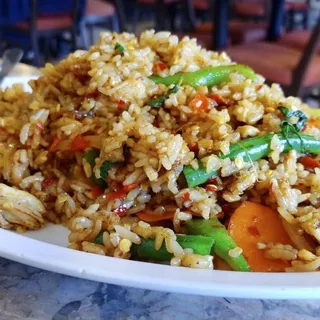 Spicy Basil Fried Rice