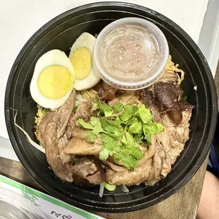 14. Red and Crispy Pork Noodle Bowl