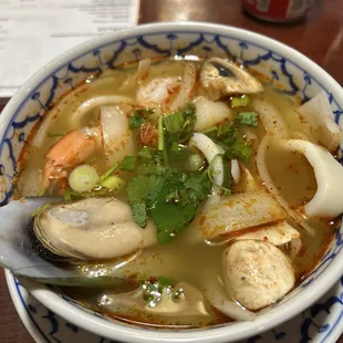 Tom Yum Soup.