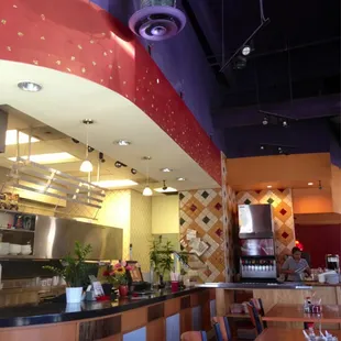 Love the color scheme - purples and oranges :)