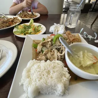 L1. Spicy Mint Leaves Lunch Special