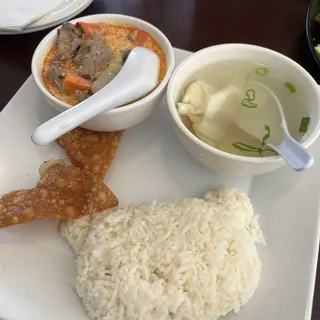 L11. Yellow Curry Lunch Special