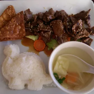 L13. Teriyaki Beef Lunch Special