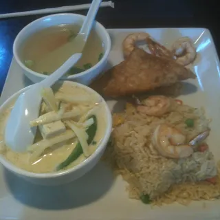 D10. Green Curry Dinner Special