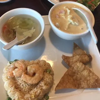 D11. Yellow Curry Dinner Special