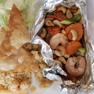 D14. Teriyaki Shrimp Dinner Special