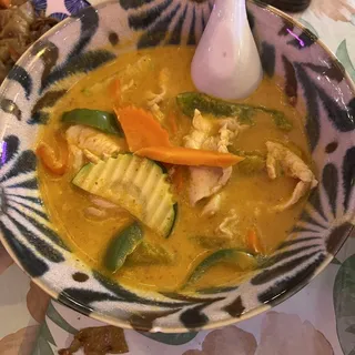 Pumpkin Curry with Chicken
