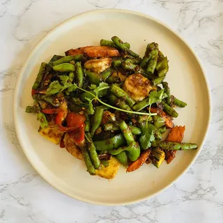 Pad Pik king Green Bean only Veggies