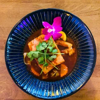 Salmon tamarind curry sauce (no coconut milk)