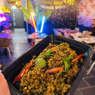 khua kling Minced pork w/ rice