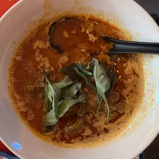 Panang Curry with Beef (Slow-cooked Beef)