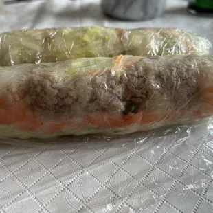 2. Fresh Thai Spring Rolls