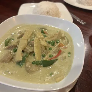 Sweet Green Curry
