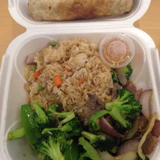 70. Beef Broccoli and Pea Pods