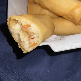 Spring rolls inside