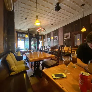 interior, sushi and sashimi