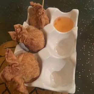 You get five in an appetizer, but they look too good before I took a picture!