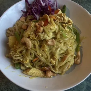 Hawaiian noodles with chicken